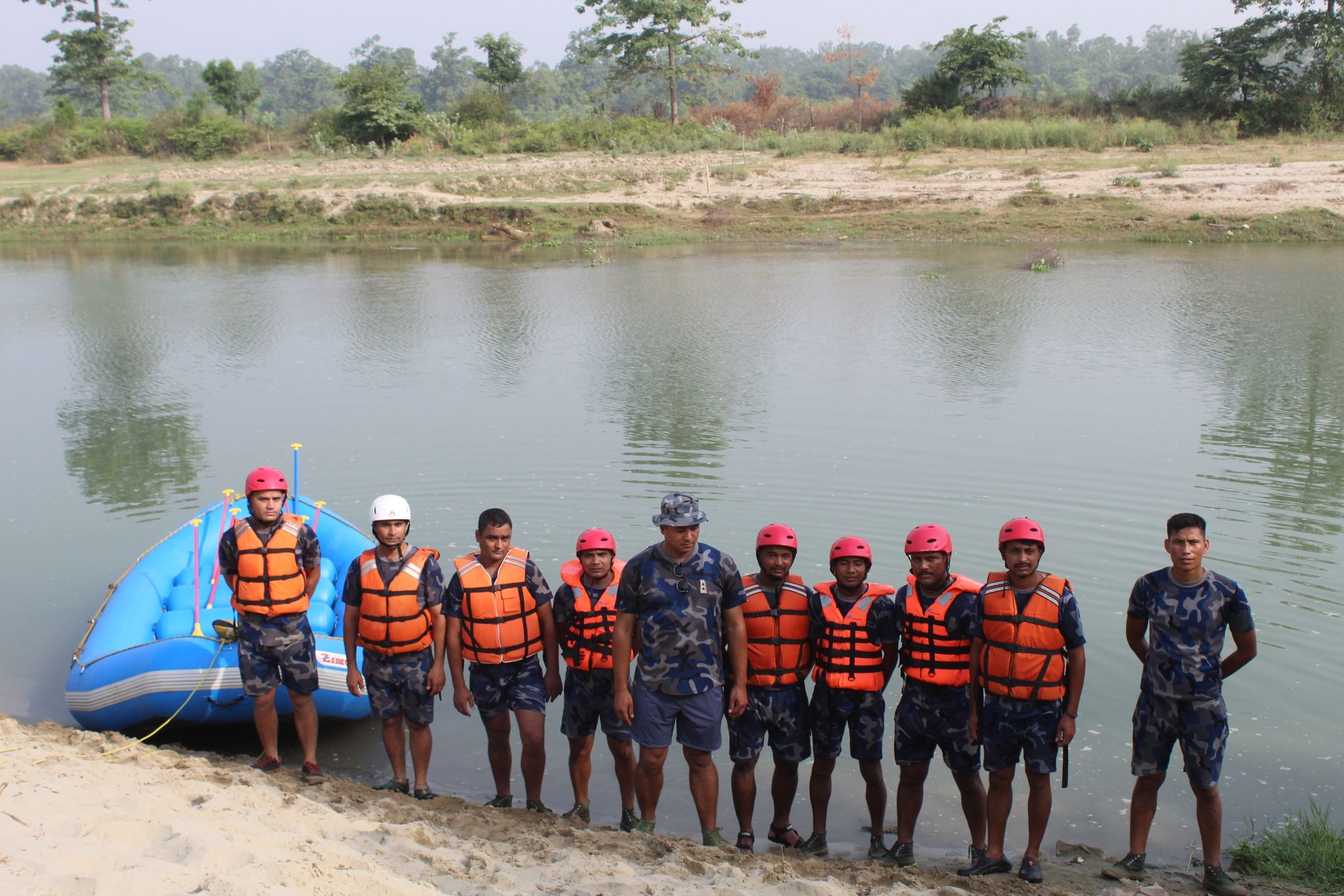 धनगढीको मोहना नदीमा सशस्त्रको ‘सिमुलेशन’