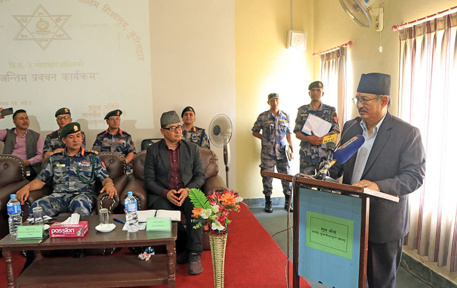 मन्त्री र सीडीओलाई पनि विपद सम्बन्धी तालिम आवश्यक : गृहमन्त्री खाँण