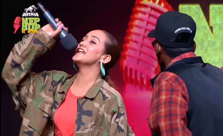 र्‍याप गाउँदै स्वस्तिमाले सुनाइन्- म तिम्रो निश्चल अनि तिमी मेरो स्वस्तिमा !