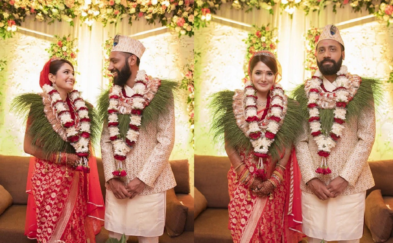 विवाह बन्धनमा बाधिए गायिका इन्दिरा जोशी र शरद केडिया