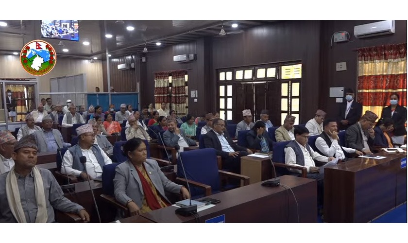 सुदूरपश्चिम प्रदेशको नीति तथा कार्यक्रम सर्वसम्मतिले पारित