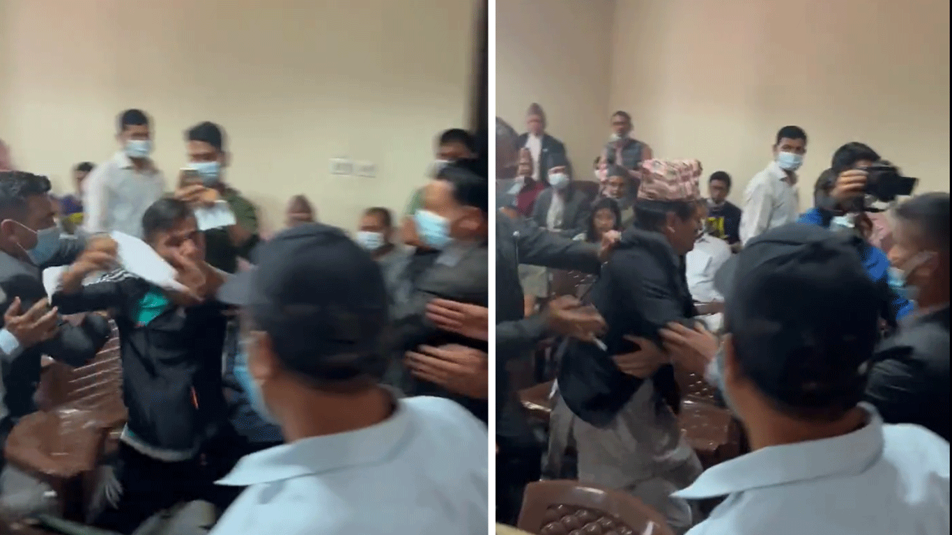 प्रधानमन्त्री देउवा सहभागी कार्यक्रममा नाराबाजी