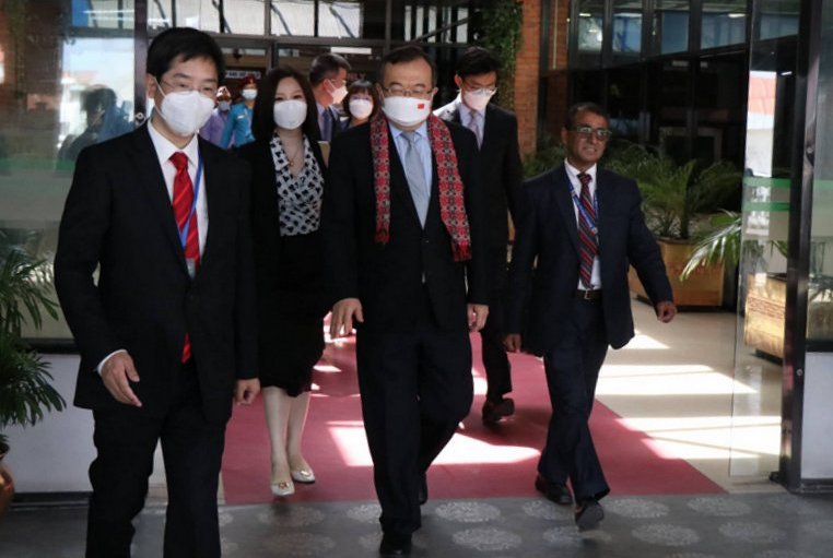 नेपाल आइपुगे चिनियाँ कम्युनिस्ट पार्टीका विदेश विभाग प्रमुख