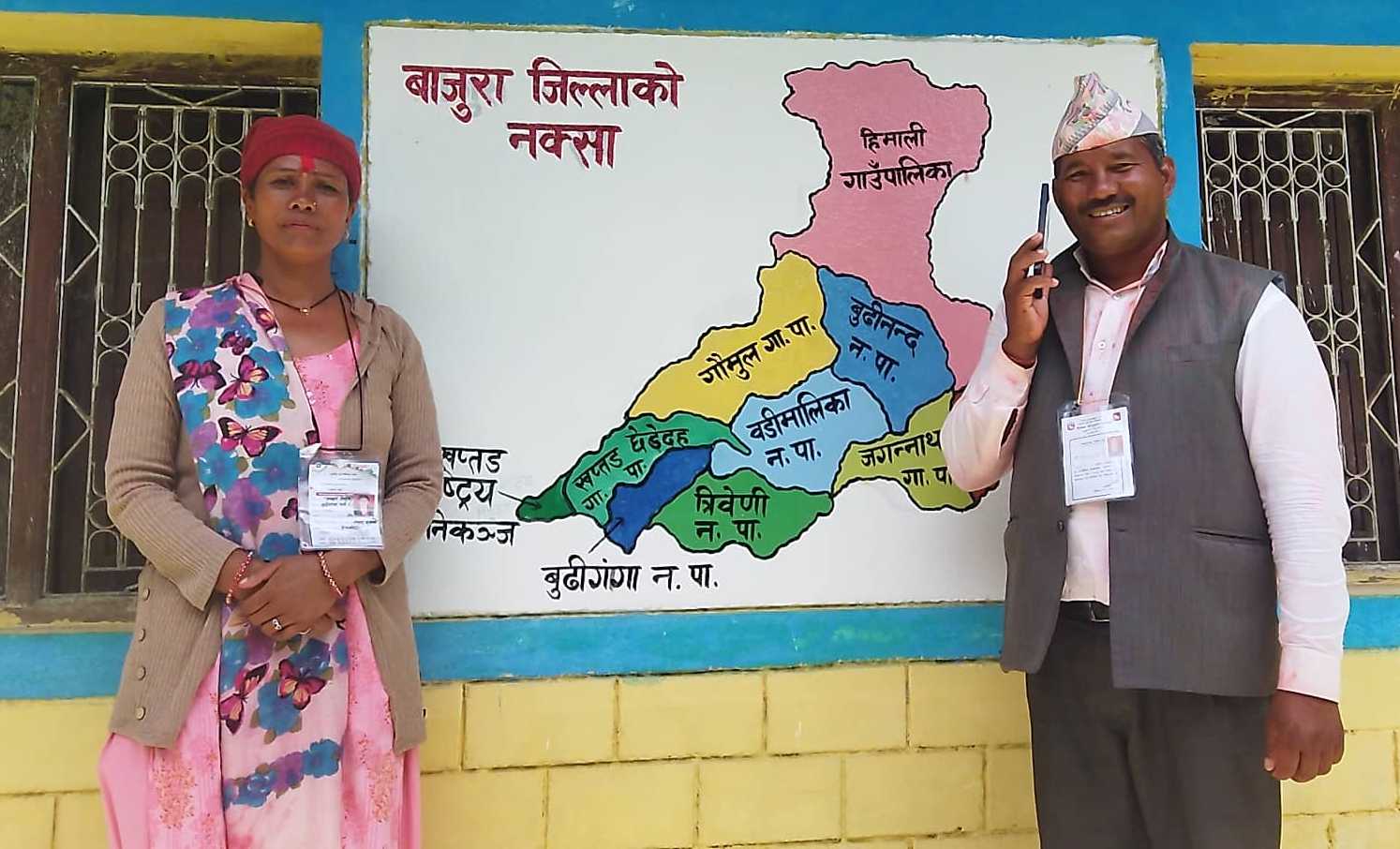 बुढिगंगा नगरपालिकामा मेयर उपमेयरमा एमाले उम्मेदवार बिजयी