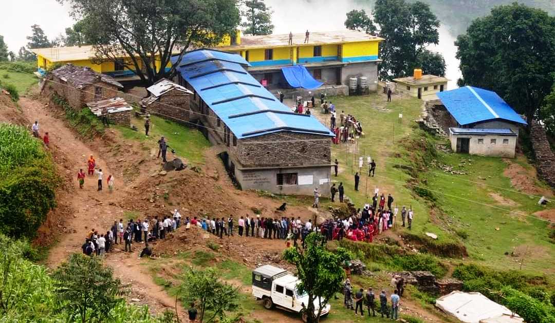 बुढीगंगामा शान्तिपूर्ण तरिकाले निर्वाचन सम्पन्न