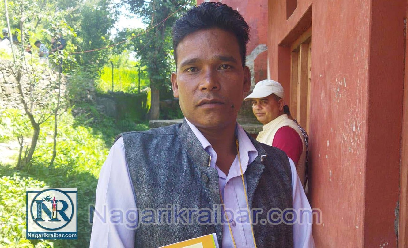 बुढिगंगा नगरपालिका ५ मा नेकपा एमालेका उम्मेदवार थापा बिजयी