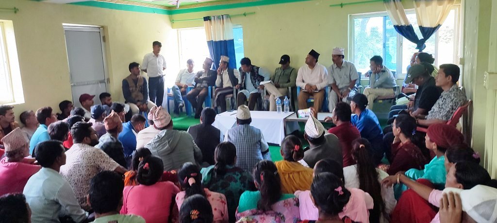 बुढीगंगामा एमालेको अगुवा कार्यकर्ता भेला तथा प्रशिक्षण