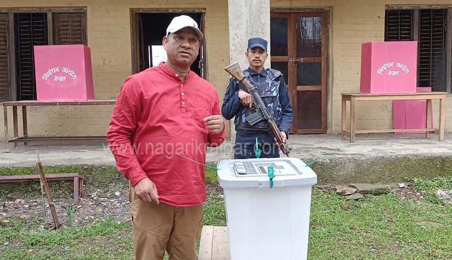 बुढीगंगामा प्रधानमन्त्री, प्रधानन्यायाधीश र प्रमुख निर्वाचन आयुक्त हार्दैछन् : कर्ण थापा