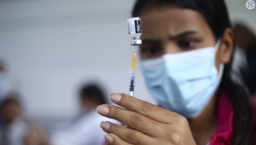 ५ देखि ११ वर्षसम्मका बालबालिकाका लागि २४ लाख मात्रा खोप आइपुग्यो