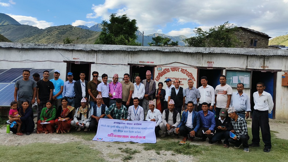 स्वामीकार्तिकमा आपत्कालीन पोषण कार्यक्रम