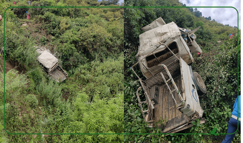 डडेल्धुरामा जिप दुर्घटना हुँदा ८ जना घाईते
