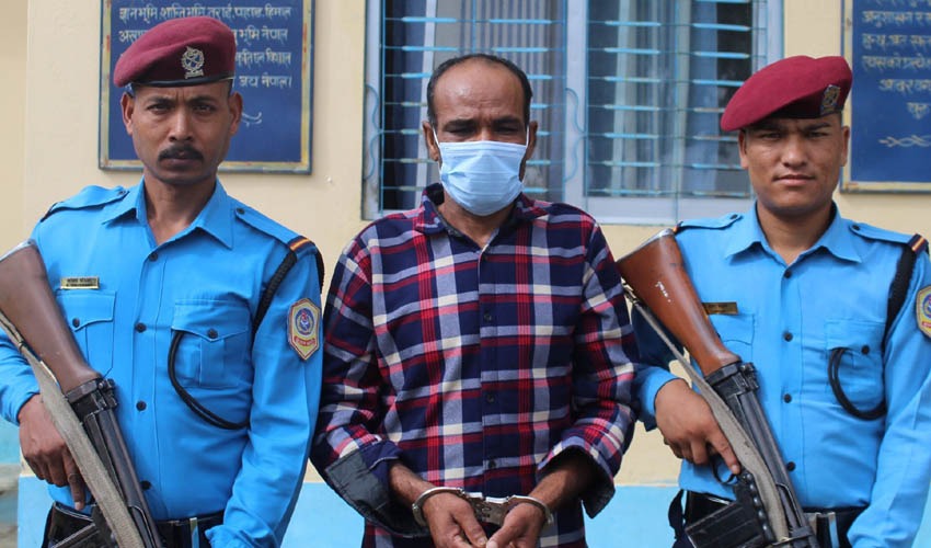 श्रीमतीको हत्या गरेको आरोपमा एकजना पक्राउ