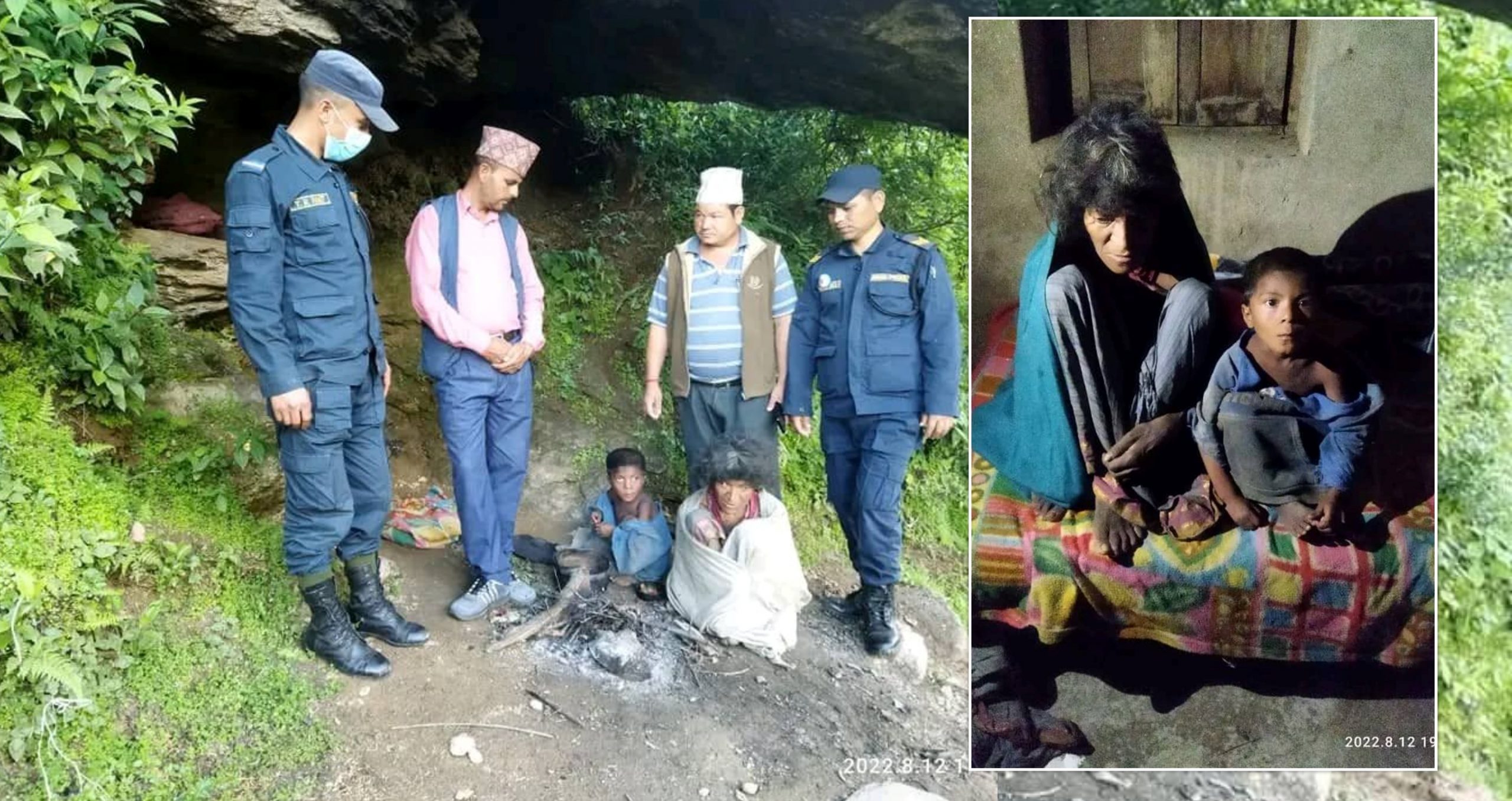 मानसिक सन्तुलन गुमाएकी महिलाको उद्धार