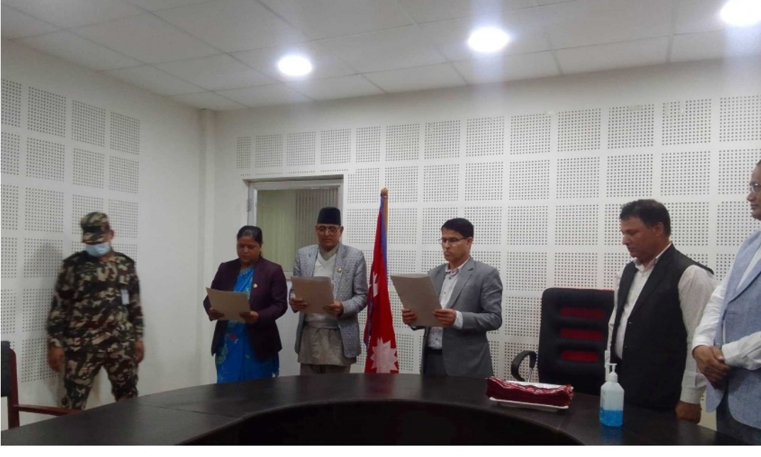 सुदूरपश्चिमका मुख्यमन्त्रीद्वारा २ राज्यमन्त्री नियुक्त