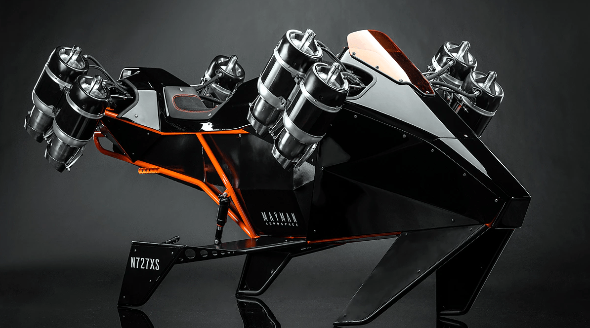 विमानकै गतिमा उड्ने मोटरसाइकल तयार