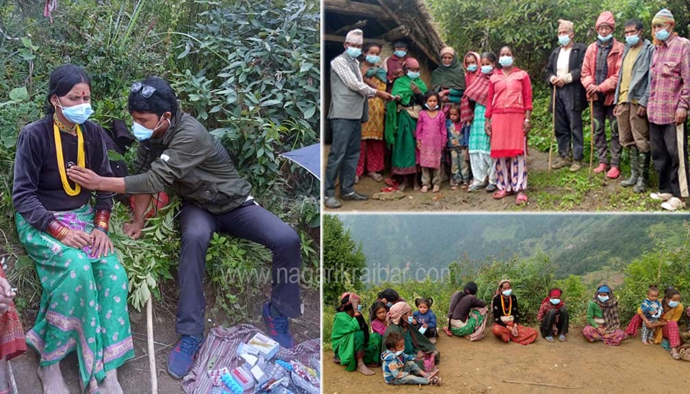 जगन्नाथ २ मा भाइरल ज्वरोका कारण गाउँ नै प्रभावित