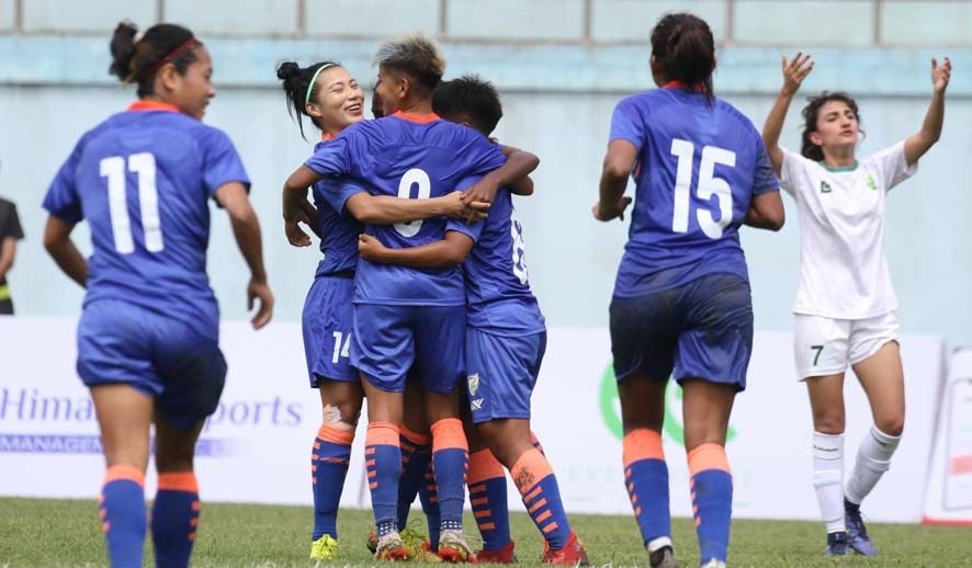 साफ महिला च्याम्पियनसिप : भारतले पाकिस्तानलाई ३-० ले हरायो