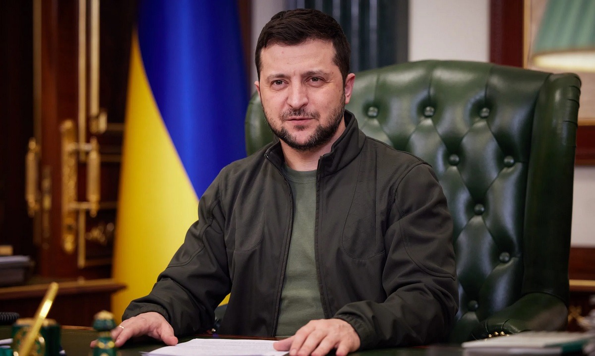 युक्रेनका राष्ट्रपति जेलेन्स्की सवार गाडीको दुर्घटना