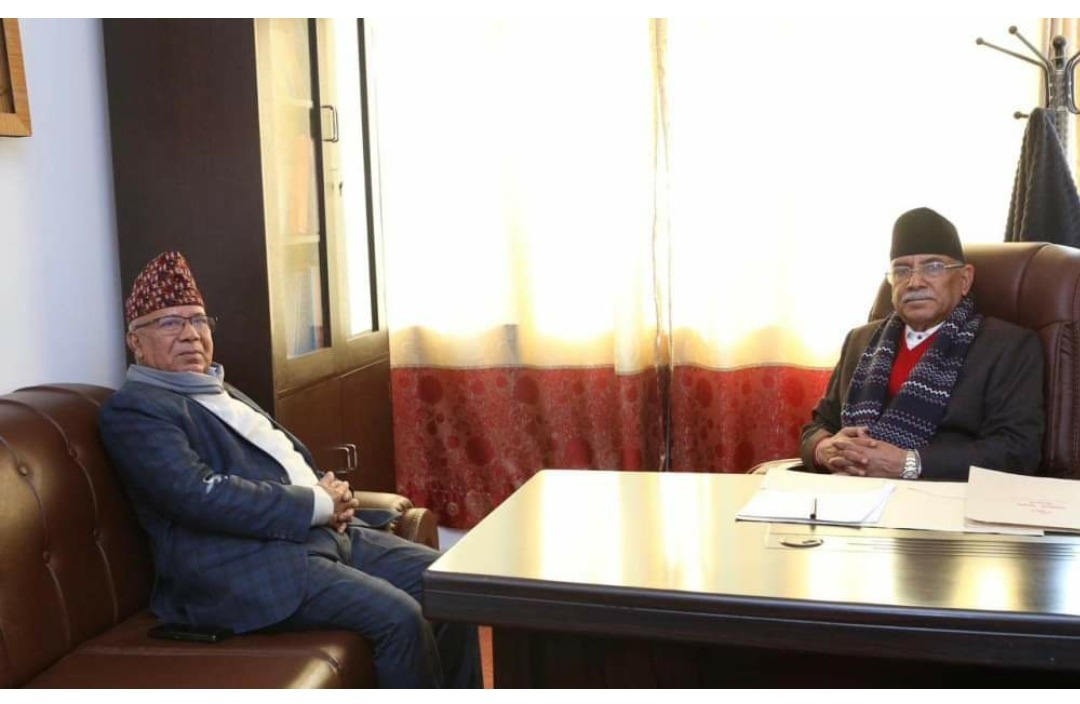 विश्वासको मत दिन अध्यक्ष नेपाललाई प्रधानमन्त्री दाहालको आग्रह