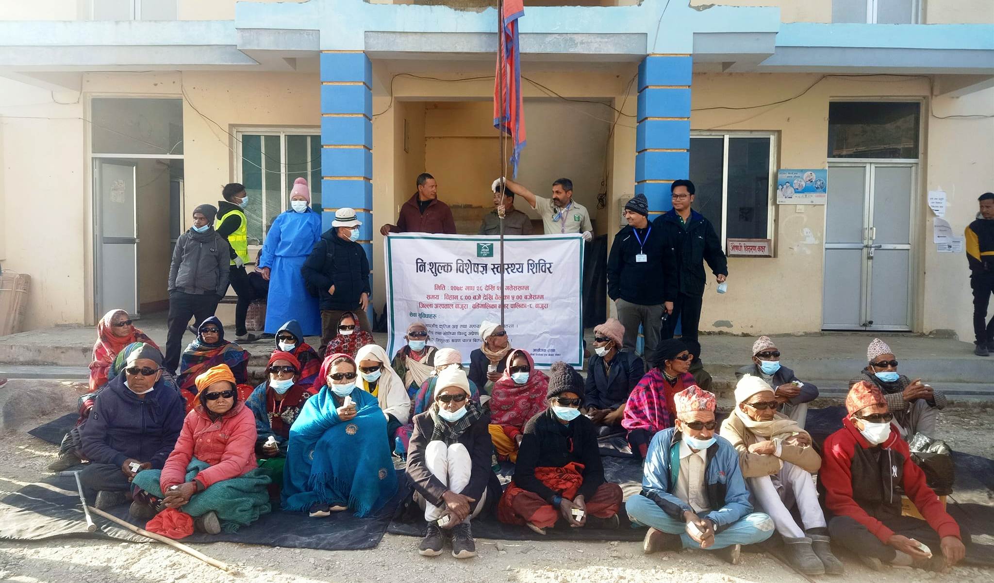 बाजुरामा निःशुल्क स्वास्थ्य शिविरबाट ५ सय बढीले सेवा लिए