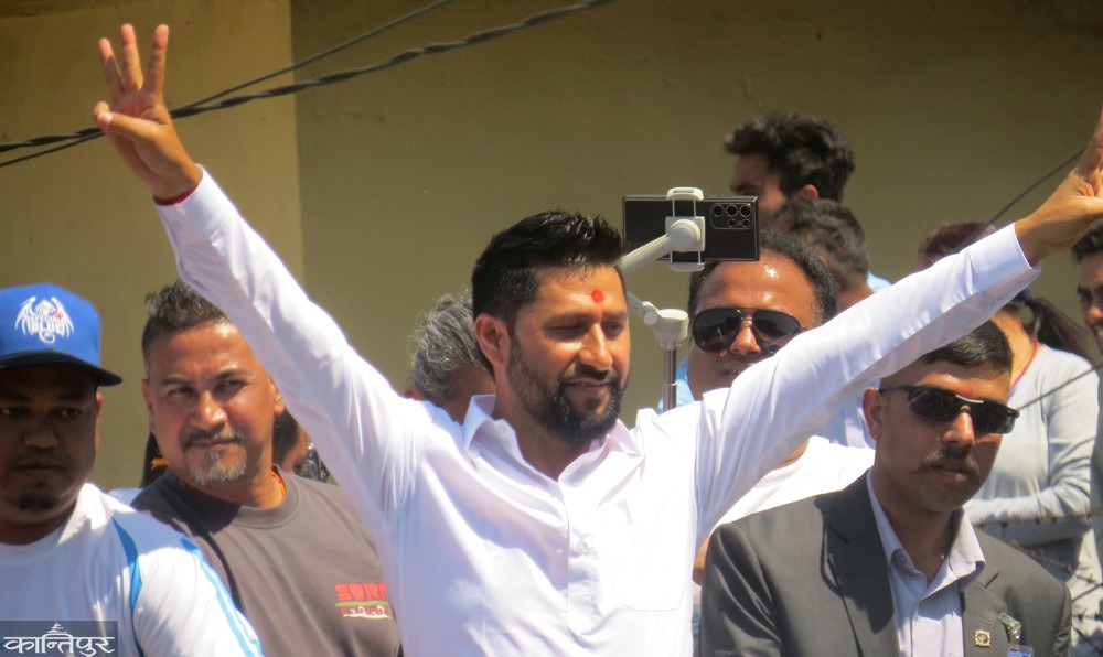 रवि लामिछानेलाई ७२ प्रतिशत मत