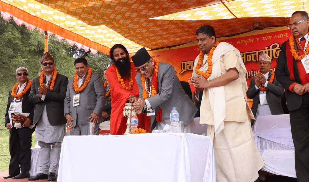 प्रथम खप्तड अन्तर्राष्ट्रिय आध्यात्मिक सम्मेलनकाे प्रधानमन्त्री प्रचण्डले गरे उद्घाटन