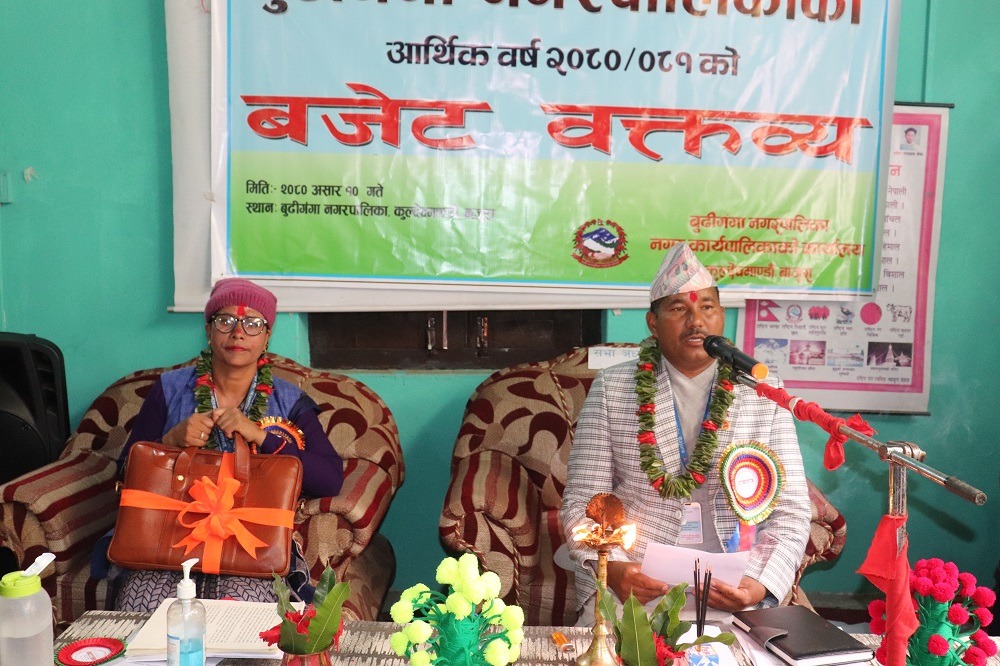 बुढीग‌गाको निति तथा कार्यक्रम: शिक्षा र कृषि पहिलो प्राथमिकता