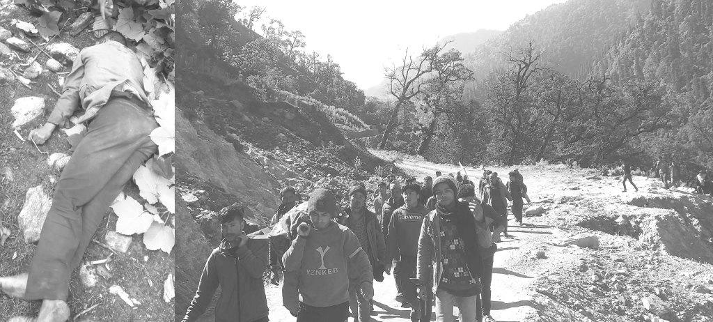 बाजुरामा रुखबाट लडेर एक जनाको मृत्यु