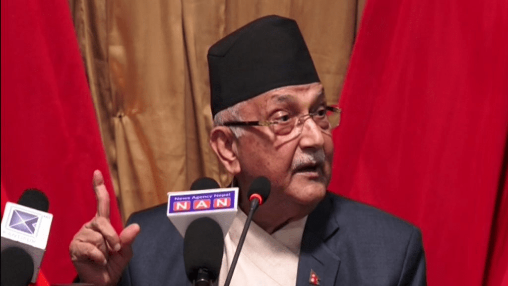 कोशी नामकरण विरुद्धको आन्दोलनमा प्रचण्डको संलग्नता छ : ओली