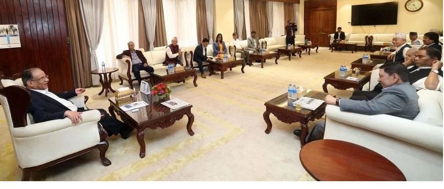 प्रधानमन्त्री प्रचण्डले राजीनामा दिनुनपर्ने सात दलको निष्कर्ष