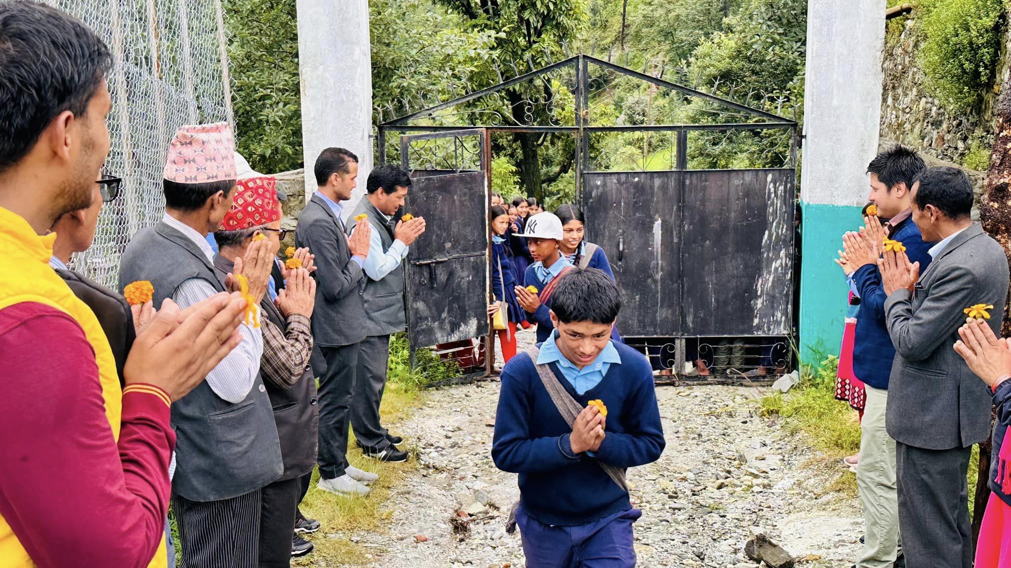 चोयाकोट माविमा “नमस्कार” अभियान सूरु