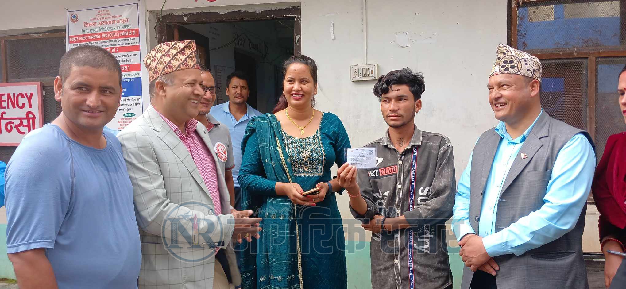 बडीमालिकाका २ सय विपन्न परिवारको निःशुल्क स्वास्थ्य विमा