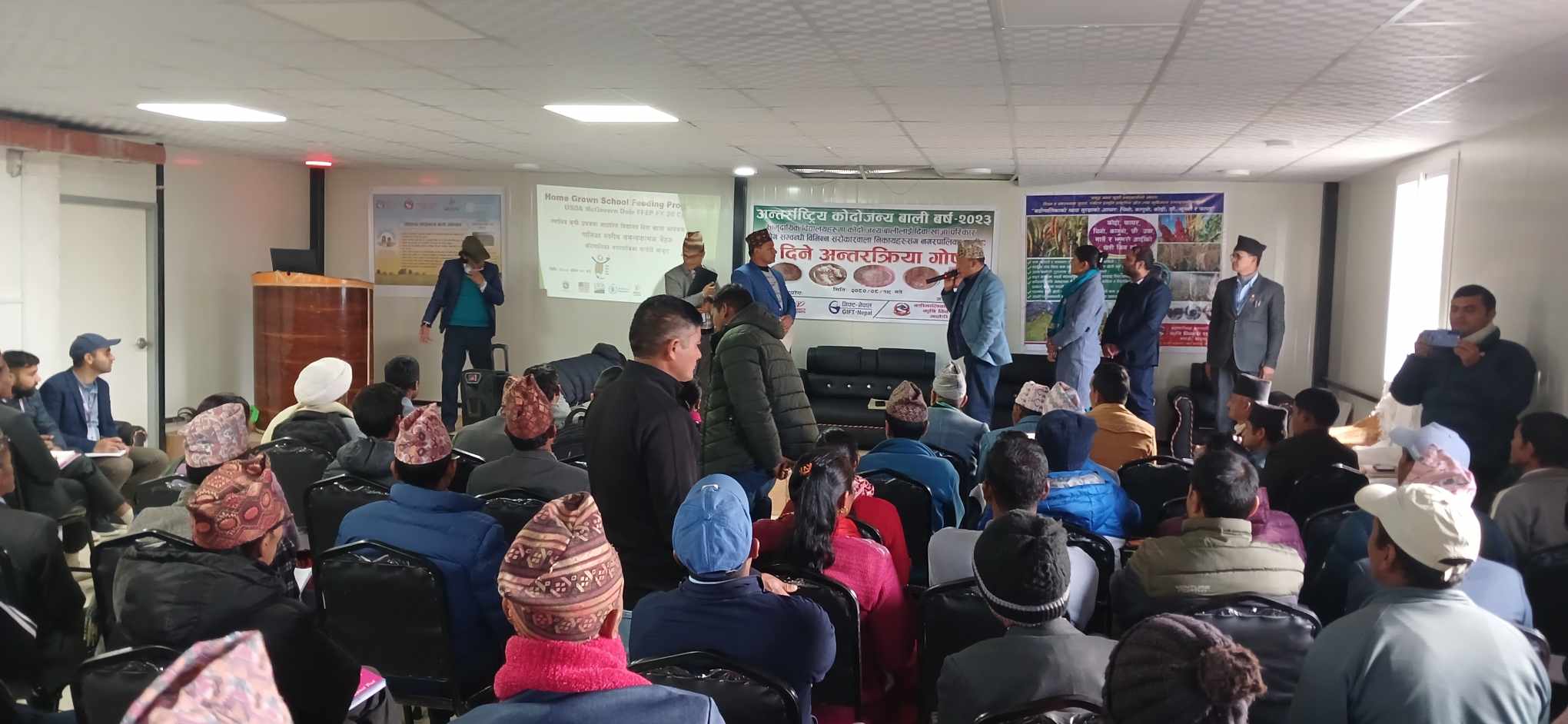 बडीमालिका भित्रका विद्यालयको दिवा खाजामा प्रत्येक साता कोदोको परिकार खुवाईने