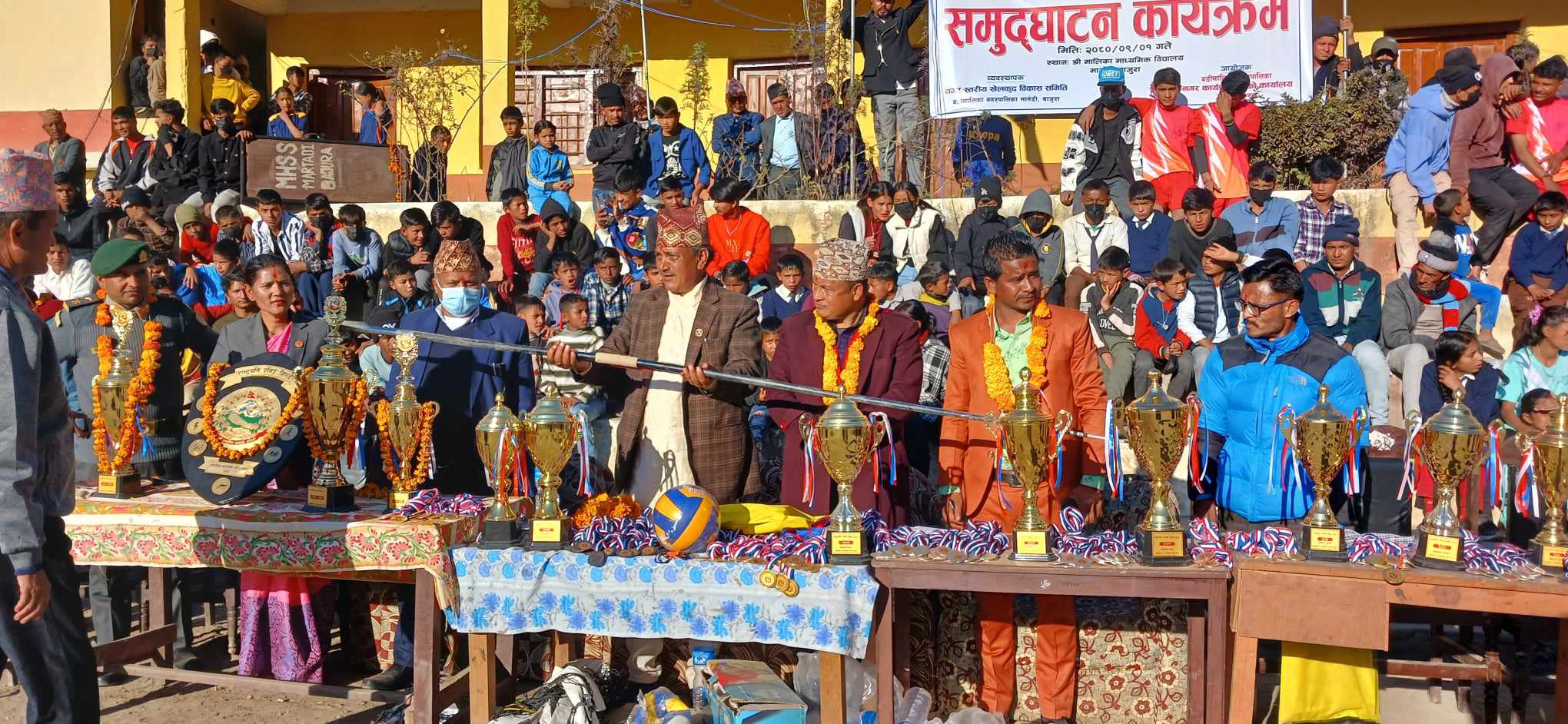 बडीमालिकामा चाैथाे राष्ट्रपति रनिङ शिल्ड प्रतियोगिता सूरू