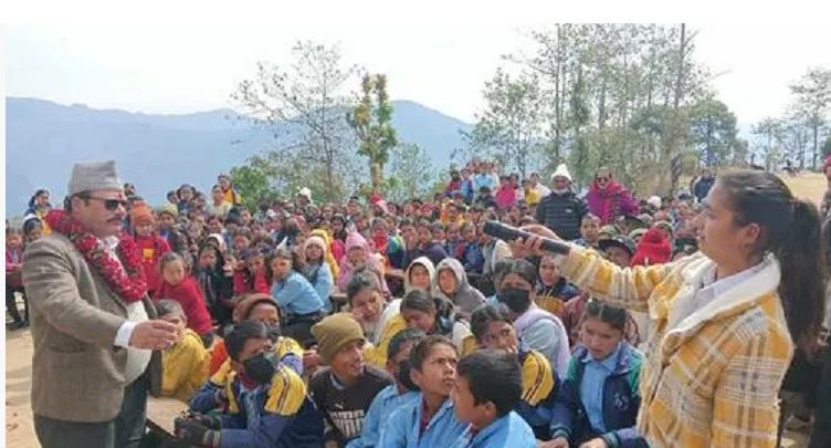 बालबालिकासँग नगरप्रमुख कार्यक्रम