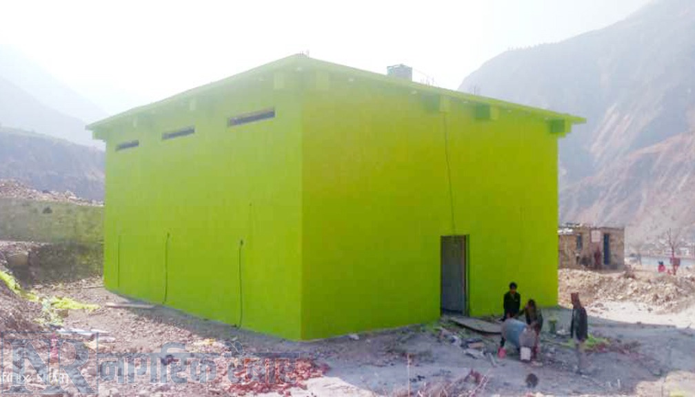 हिमालीमा शित भण्डार निर्माणको काम अन्तिम चरणमा