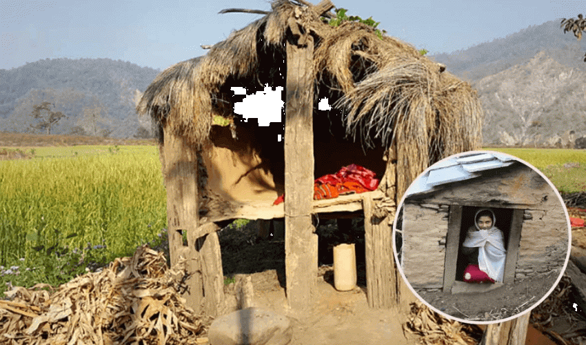 सुदूरपश्चिममा छाउगोठ बस्दाको पीडा, पाँच वर्षमा ८ महिलाको मृत्यु