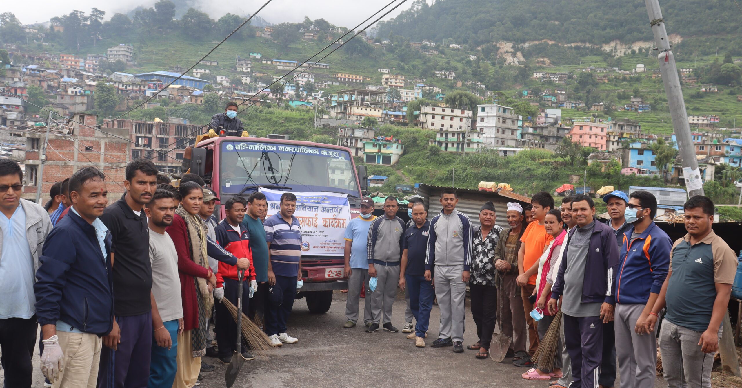 बडीमलिकामा महिनाको एक दिन अनिवार्य श्रमदान अभियान सूरु