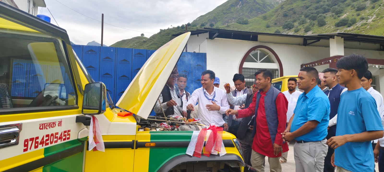 बुढीनन्दा नगर सरकारद्धारा एम्वुलेन्स सेवा संचालनमा