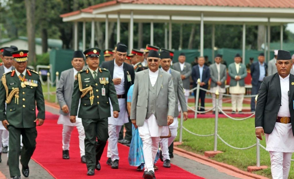 प्रधानमन्त्री ओली चीन प्रस्थान