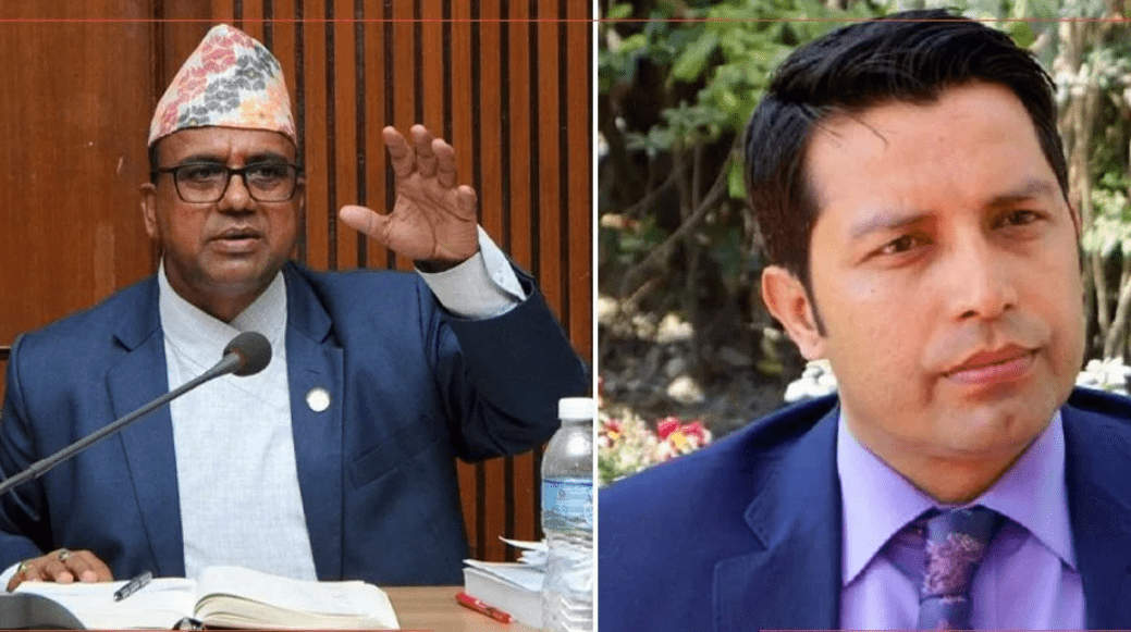 पार्टीले स्पष्टीकरण बुझाउन भनेपछि बजगाईंले मागे मन्त्री पाण्डेसँग माफी