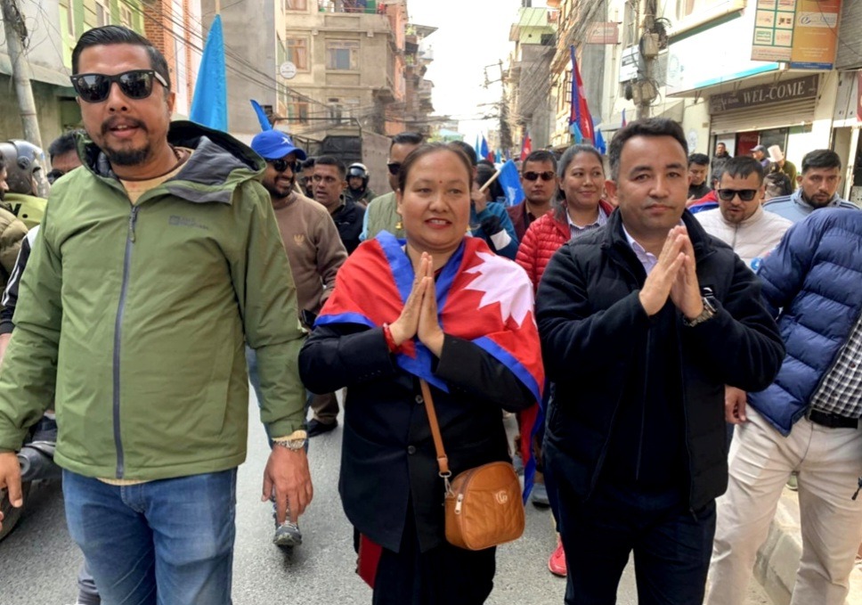 काठमाडौं-१६ मा रास्वपाकी रोजिना श्रेष्ठ विजयी