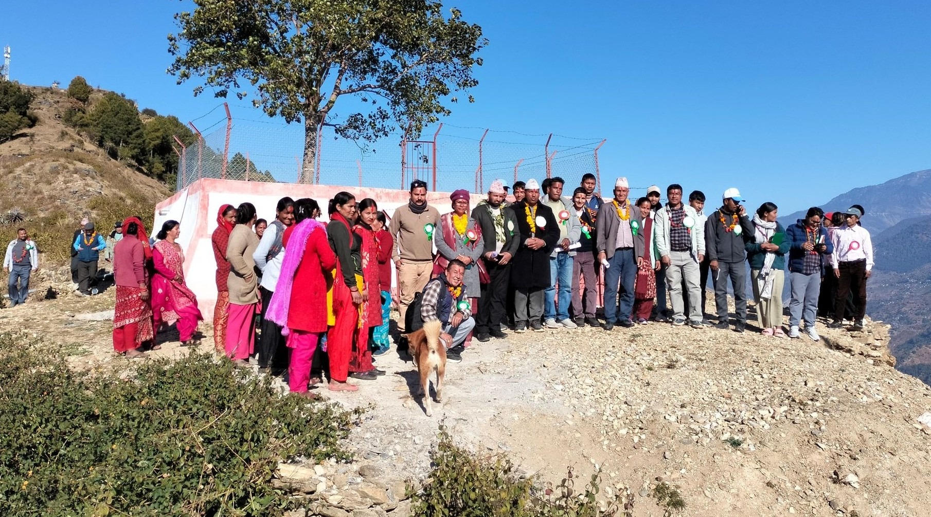 बुढीगंगाको बानेगाउँमा लिफ्ट सिंचाई योजनाको उद्धघाटन् गरियो