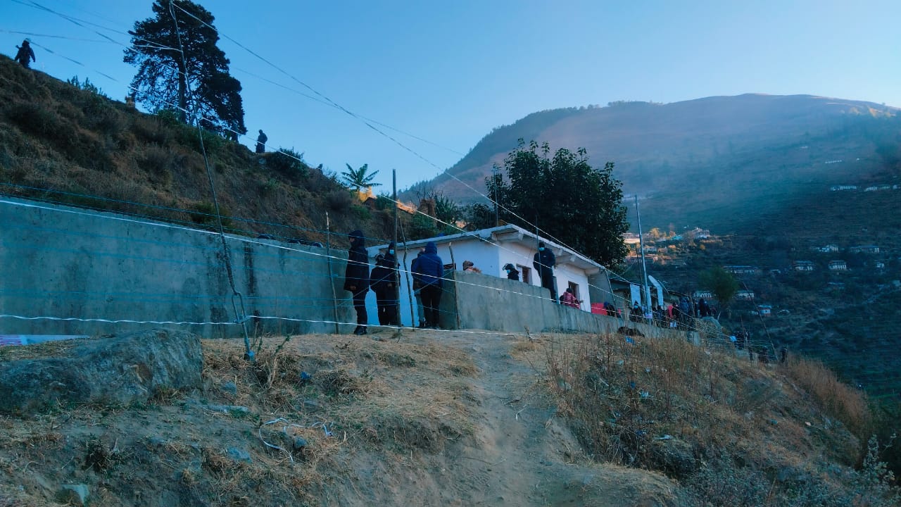 स्वामीकार्तिकमा मतदान सूरु