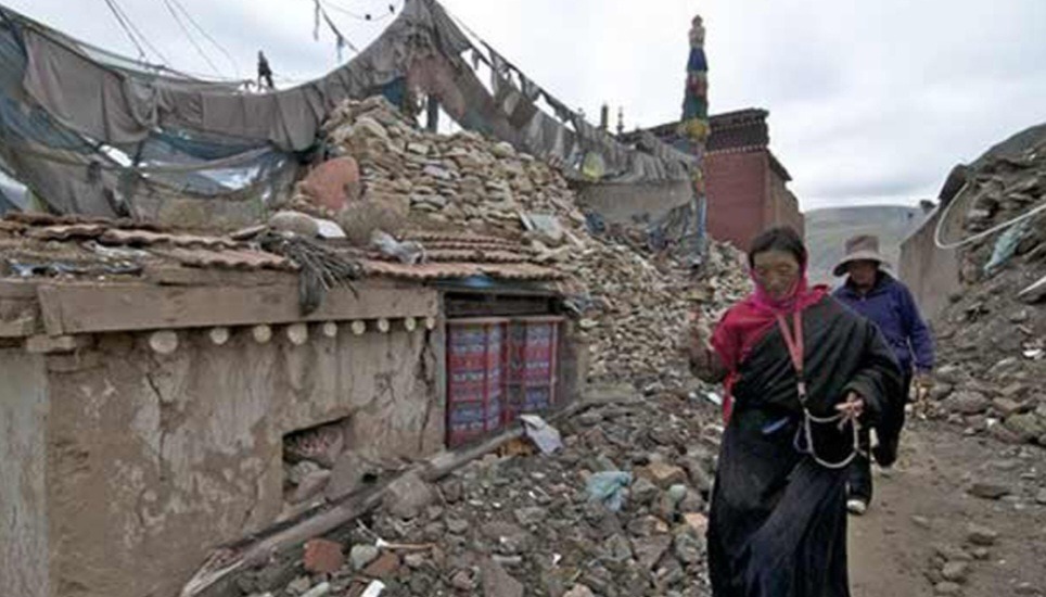 तिब्बतको भूकम्पबाट मृत्यु हुनेको संख्या ५३ पुग्यो