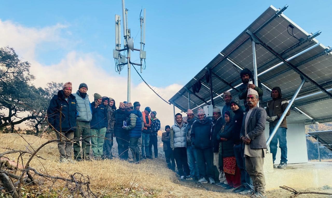 हिमालीको दुर्गम गाउँ पाँडीमा फोरजी सेवा संचालनमा आयो
