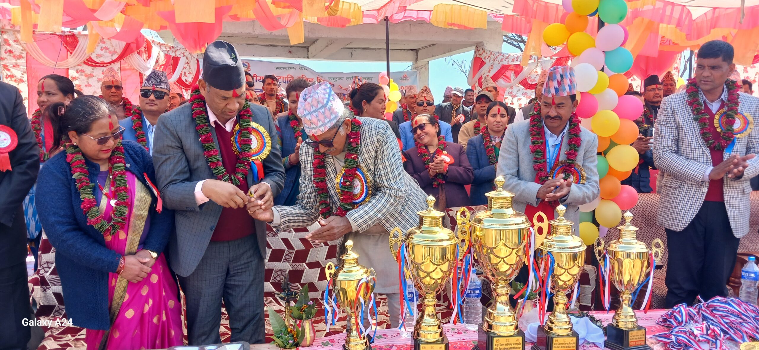 बाजुरा जिल्ला स्तरीय १५ औं राष्ट्रपति रनिङ शिल्ड सुरु