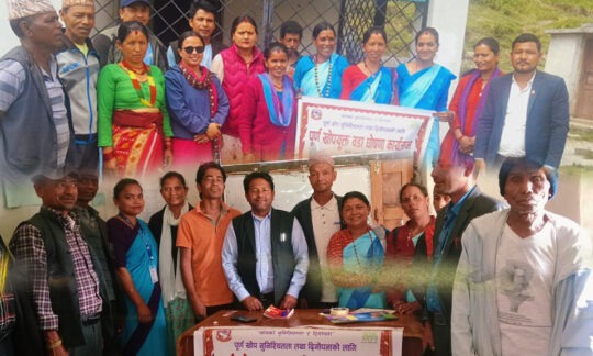 बडीमालिका ५ र ९ पूर्ण खोपयुक्त वडा घोषणा