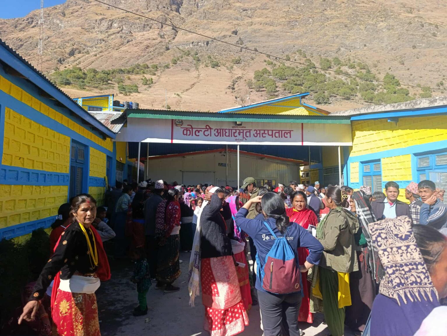 कोल्टीमा संचालन भएकाे निःशुल्क स्वास्थ्य शिविरमा चारहजार बढी लाभान्वित